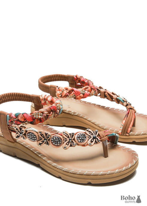 Sandalias bohemias chic
